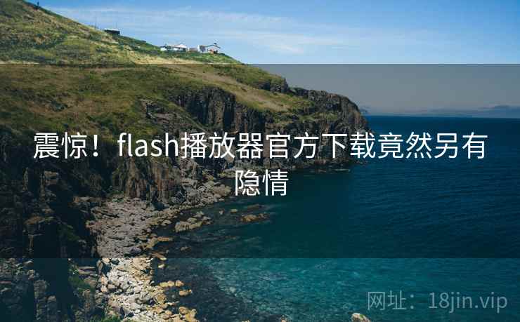震惊！flash播放器官方下载竟然另有隐情