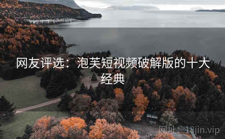 网友评选:泡芙短视频破解版的十大经典