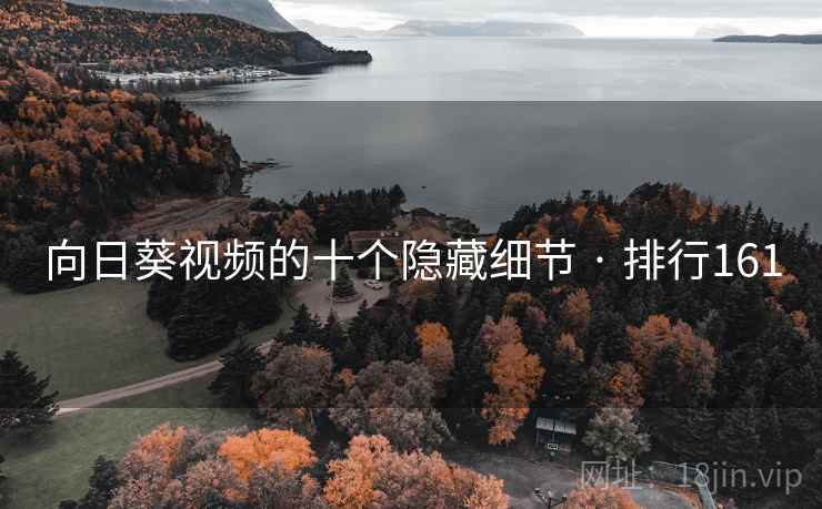 向日葵视频的十个隐藏细节 · 排行161